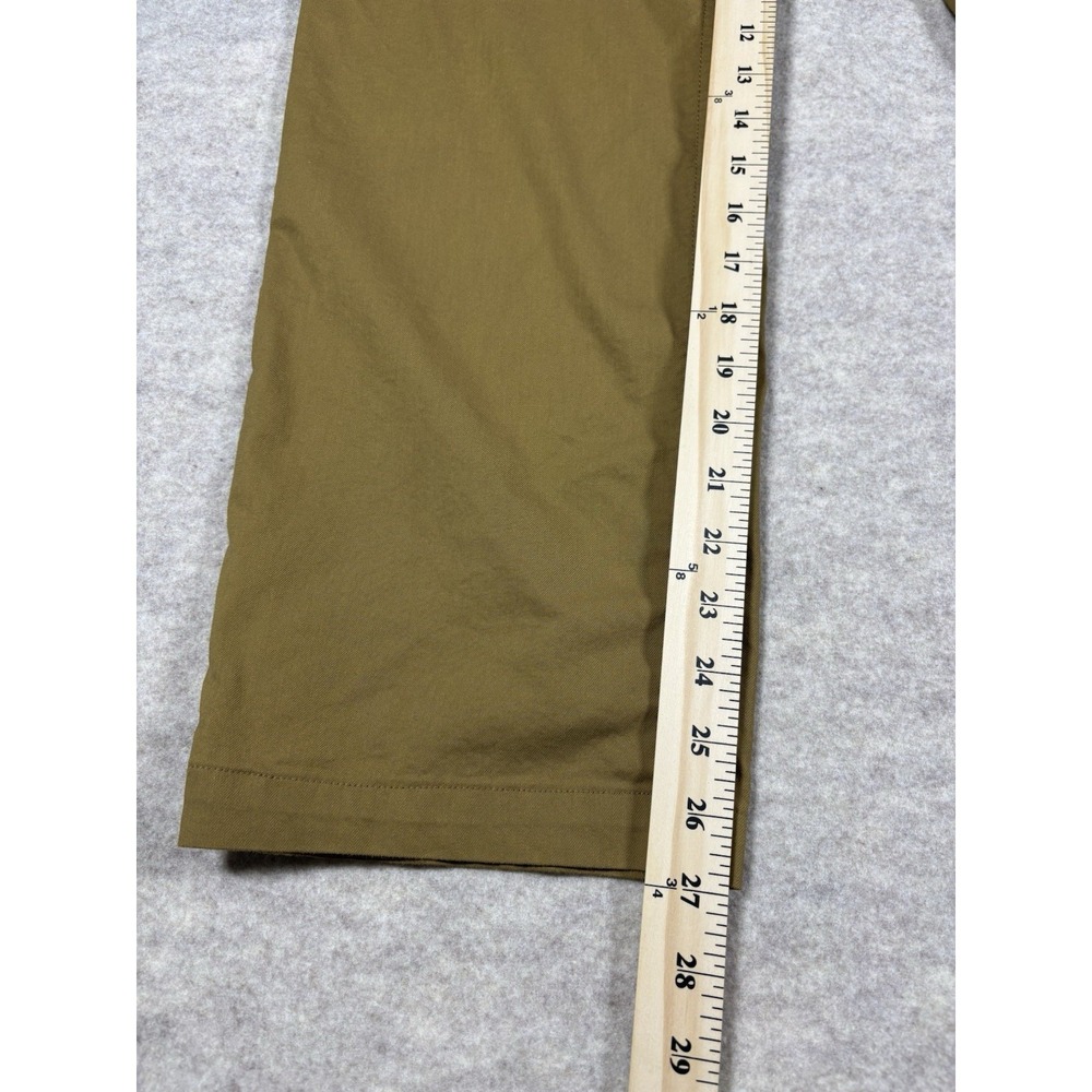 Orvis Tech Chino Pants Mens 36x32 Tan Water Repellent Stretch 5 Pocket - Picture 4 of 8